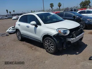 2017 FIAT 500X Lounge with VIN ZFBCFYDB3HP570960, listed as a IAAI auction lot 42326968 with 107,945 mi miles and . Bid and sale history available at DreamBid. Image 1.