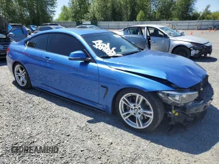 2019 BMW 4 Series 440i xDrive with VIN WBA4W9C54KAF94777, listed as a Copart auction lot 58864545 with 57,584 mi miles and Salvage title. Bid and sale history available at DreamBid. Image 4.