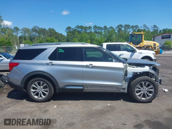 2021 Ford Explorer Limited with VIN 1FMSK7FHXMGB05954, listed as a IAAI auction lot 42055024 with 57,046 mi miles. Bid and sale history available at carsss.com. Image 13.