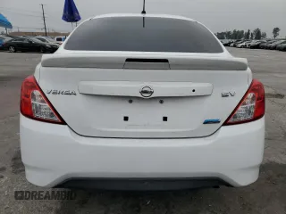 2016 Nissan Versa S Plus with VIN 3N1CN7AP8GL877046, listed as a Copart auction lot 53356795 with 80,222 mi miles and Salvage Title. Bid and sale history available at carsss.com. Image 6.