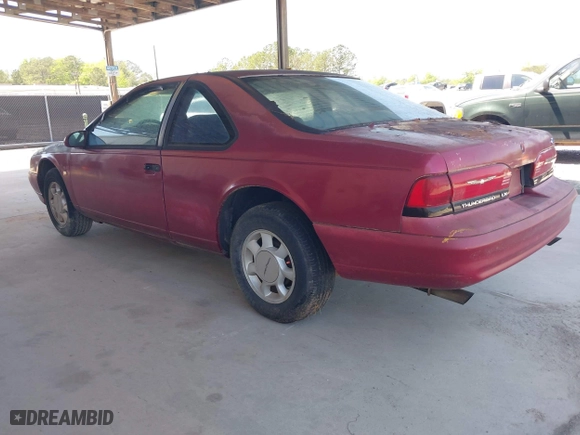 1995 Ford Thunderbird LX with VIN 1FALP62W6SH176090, listed as a IAAI auction lot 42009138 with 114,575 mi miles. Bid and sale history available at carsss.com. Image 3.