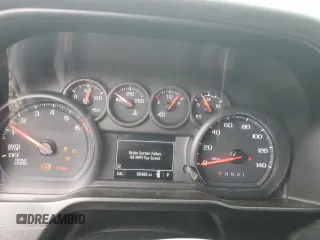 2020 Chevrolet Silverado 1500 Custom with VIN 3GCPWBEK5LG366278, listed as a Copart auction lot 83646074 with 90,466 mi miles and Salvage Title. Bid and sale history available at carsss.com. Image 9.