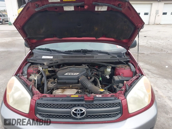 2005 Toyota RAV4 with VIN JTEHD20V350067774, listed as a IAAI auction lot 41969155 with 125,297 mi miles. Bid and sale history available at carsss.com. Image 10.
