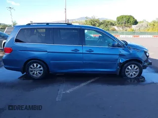 2008 Honda Odyssey EX with VIN 5FNRL38488B025930, listed as a IAAI auction lot 41062184 with 203,142 mi miles and . Bid and sale history available at DreamBid. Image 14.
