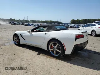 2014 Chevrolet Corvette 3LT with VIN 1G1YF3D74E5126360, listed as a Copart auction lot 74241264 with 71,831 mi miles and Clean title. Bid and sale history available at DreamBid. Image 2.