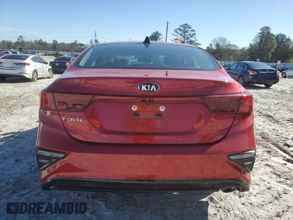 2020 Kia Forte LXS with VIN 3KPF24AD0LE218688, listed as a Copart auction lot 50359015 with 52,232 mi miles and Salvage Title. Bid and sale history available at carsss.com. Image 6.