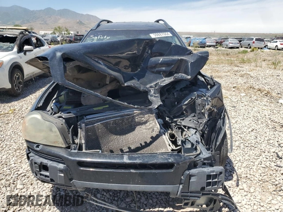 2005 Volvo XC90 with VIN YV1CY592251147049, listed as a Copart auction lot 59887064 with 0 mi miles and Salvage Title. Bid and sale history available at carsss.com. Image 5.