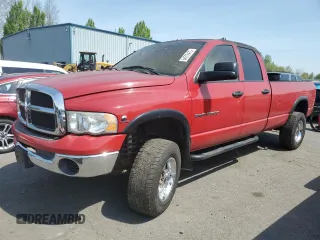 2004 Dodge 2500 SLT z VIN 3D7KU28C64G243956, wystawiony jako Copart lot #54572475 z przebiegiem Nie podano mil oraz Nie do naprawy • Non repairable. Historia ofert i sprzedaży dostępna na DreamBid. Obrazek 1.