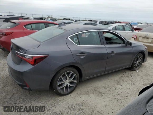 2022 Acura ILX Premium with VIN 19UDE2F73NA005635, listed as a Copart auction lot 73843074 with Not Provided miles and Non Repairable. Bid and sale history available at DreamBid. Image 3.