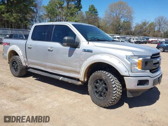 2018 Ford F-150 XL with VIN 1FTEW1EG1JKD53868, listed as a IAAI auction lot 41808028 with 117,568 mi miles and . Bid and sale history available at DreamBid. Image 1.