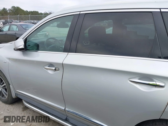 2017 Infiniti QX60 with VIN 5N1DL0MN8HC561115, listed as a IAAI auction lot 41524335 with 154,245 mi miles. Bid and sale history available at carsss.com. Image 14.