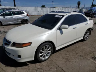 2006 Acura TSX Navi with VIN JH4CL96936C001695, listed as a Copart auction lot 49986225 with 161,450 mi miles and Salvage title. Bid and sale history available at DreamBid. Image 1.