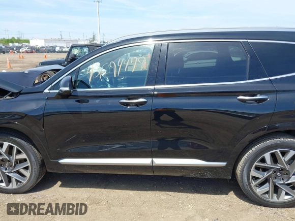 2023 Hyundai Santa Fe Calligraphy z VIN 5NMS54AL2PH607408, wystawiony jako IAAI lot #42094479 z przebiegiem 28 525 mil mil oraz . Historia ofert i sprzedaży dostępna na DreamBid. Obrazek 15.