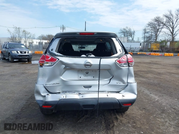 2015 Nissan Rogue SL with VIN 5N1AT2MV7FC764959, listed as a IAAI auction lot 41997813 with 37,129 mi miles and . Bid and sale history available at carsss.com. Image 16.