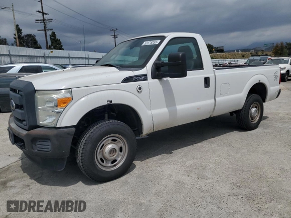 2013 Ford F-250 XL z VIN 1FTBF2B68DEB82396, wystawiony jako Copart lot #52378355 z przebiegiem 91 282 mil mil oraz Czysty tytuł • Clean title. Historia ofert i sprzedaży dostępna na DreamBid. Obrazek 1.