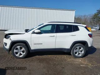 2020 Jeep Compass Latitude with VIN 3C4NJDBB0LT145359, listed as a IAAI auction lot 41747803 with 53,643 mi miles. Bid and sale history available at carsss.com. Image 14.