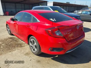 2019 Honda Civic Sedan LX with VIN 2HGFC2F6XKH537127, listed as a IAAI auction lot 41685303 with 54,749 mi miles. Bid and sale history available at carsss.com. Image 3.