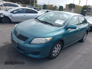 2009 Toyota Corolla with VIN 1NXBU40E49Z122815, listed as a IAAI auction lot 42110854 with 46,219 mi miles. Bid and sale history available at carsss.com. Image 17.
