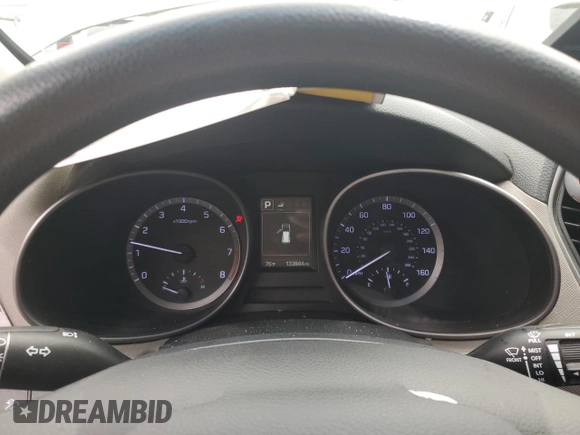 2018 Hyundai Santa Fe 2.4L with VIN 5XYZTDLB9JG563224, listed as a Copart auction lot 58470265 with 133,844 mi miles and Salvage title. Bid and sale history available at DreamBid. Image 9.