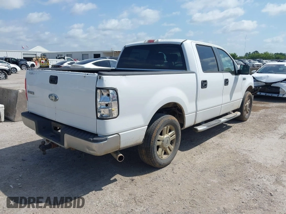 2008 Ford F-150 XL with VIN 1FTRW12W28FA45947, listed as a IAAI auction lot 42530629 with 259,844 mi miles and . Bid and sale history available at DreamBid. Image 4.