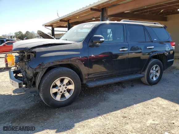 2011 Toyota 4Runner SR5 with VIN JTEZU5JR1B5016599, listed as a Copart auction lot 47881165 with 180,894 mi miles and Salvage Title. Bid and sale history available at carsss.com. Image 1.