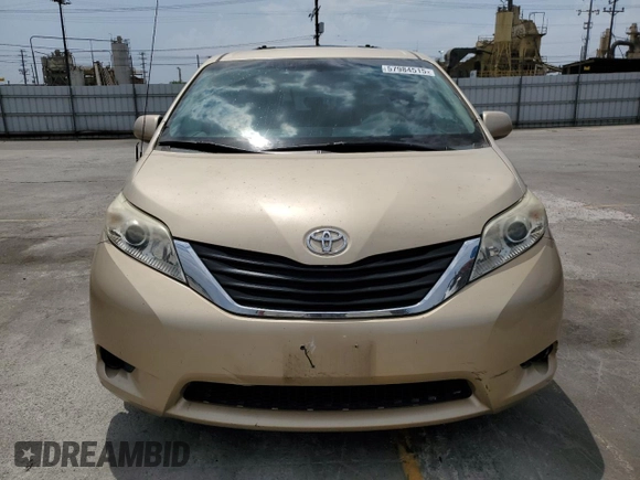2012 Toyota Sienna LE AAS with VIN 5TDKK3DC5CS227808, listed as a Copart auction lot 57984515 with 103,656 mi miles and Salvage title. Bid and sale history available at DreamBid. Image 5.