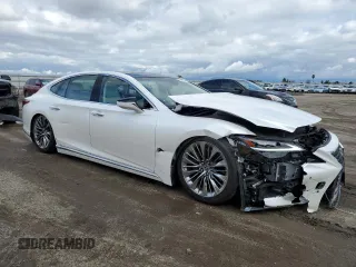 2023 Lexus LS with VIN JTHD51FF4P5018212, listed as a Copart auction lot 38629154 with 6,546 mi miles. Bid and sale history available at carsss.com. Image 4.