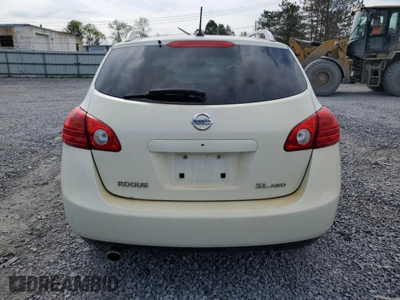 2009 Nissan Rogue S with VIN JN8AS58V89W446746, listed as a Copart auction lot 55469725 with 193,607 mi miles and Salvage Title. Bid and sale history available at carsss.com. Image 6.
