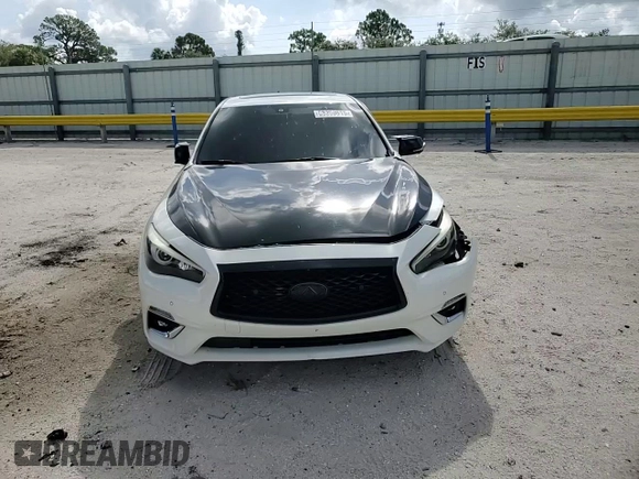 2018 Infiniti Q50 Luxe z VIN JN1EV7AP1JM590069, wystawiony jako Copart lot #58390615 z przebiegiem 100 772 mil mil oraz Szkoda całkowita • Salvage title. Historia ofert i sprzedaży dostępna na DreamBid. Obrazek 13.
