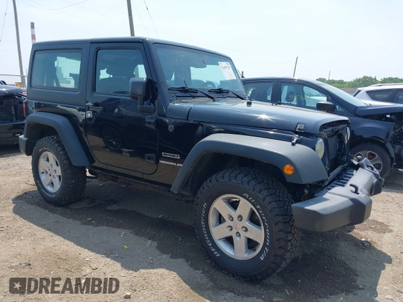 2017 Jeep Wrangler Sport with VIN 1C4AJWAG8HL559225, listed as a IAAI auction lot 42479741 with 129,933 mi miles and . Bid and sale history available at DreamBid. Image 1.