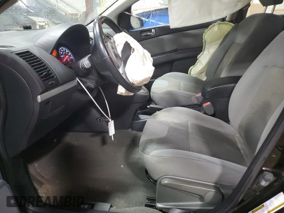 2010 Nissan Sentra S with VIN 3N1AB6AP6AL686842, listed as a Copart auction lot 55884875 with 166,624 mi miles and Salvage title. Bid and sale history available at DreamBid. Image 7.