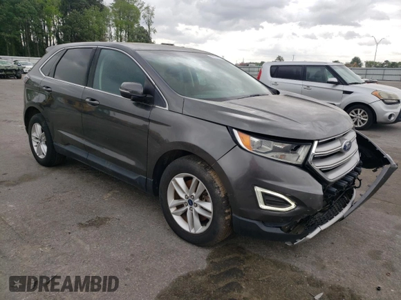 2015 Ford Edge SEL with VIN 2FMTK4J91FBB79082, listed as a Copart auction lot 50121365 with 74,251 mi miles and Salvage Title. Bid and sale history available at carsss.com. Image 4.