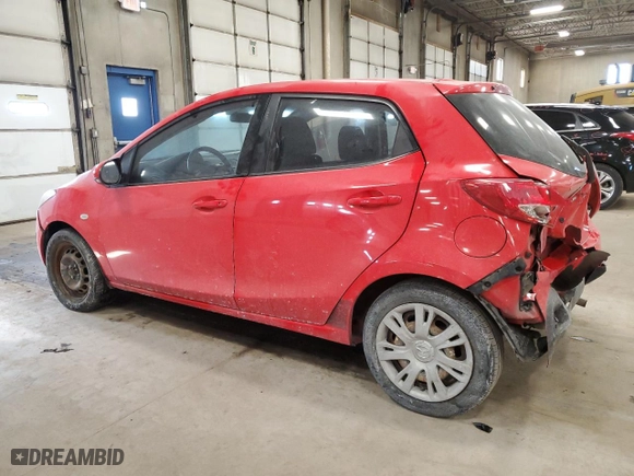 2011 Mazda Mazda2 Sport with VIN JM1DE1HY1B0114787, listed as a Copart auction lot 89330505 with 152,575 mi miles and Salvage Title. Bid and sale history available at carsss.com. Image 2.