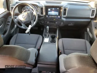 2022 Nissan Frontier SV with VIN 1N6ED1FK4NN694871, listed as a Copart auction lot 83315264 with 47,143 mi miles and Salvage Title. Bid and sale history available at carsss.com. Image 8.