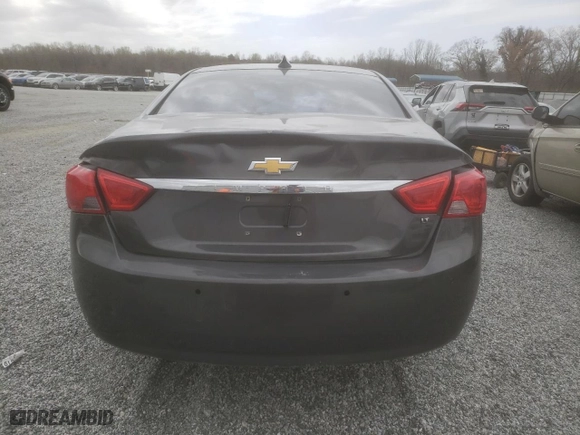 2015 Chevrolet Impala LT with VIN 2G1115SL6F9222443, listed as a Copart auction lot 47240145 with 143,481 mi miles and Salvage Title. Bid and sale history available at carsss.com. Image 6.