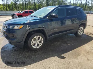 2024 Jeep Compass Latitude with VIN 3C4NJDBN4RT175595, listed as a Copart auction lot 49014975 with 12,022 mi miles and Clean Title. Bid and sale history available at carsss.com. Image 1.