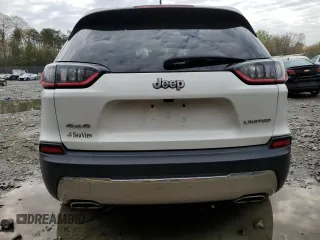 2019 Jeep Cherokee Limited with VIN 1C4PJMDX9KD158035, listed as a Copart auction lot 52871525 with 97,543 mi miles and Salvage Title. Bid and sale history available at DreamBid. Image 6.