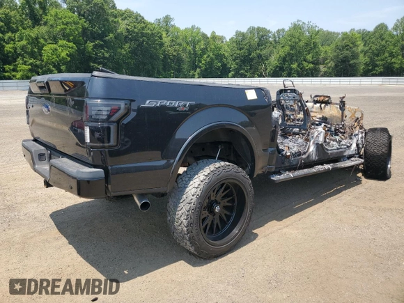 2015 Ford F-150 XLT with VIN 1FTEW1EP4FFC32381, listed as a Copart auction lot 60824115 with Not provided miles and Salvage title. Bid and sale history available at DreamBid. Image 3.