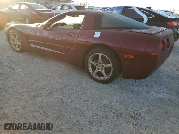 2003 Chevrolet Corvette with VIN 1G1YY22G435129618, listed as a Copart auction lot 78312294 with 0 mi miles and Salvage Title. Bid and sale history available at carsss.com. Image 2.