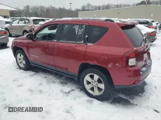 2017 Jeep Compass 75th Anniversary Edition with VIN 1C4NJDBB0HD106462, listed as a Copart auction lot 43622235 with 117,583 mi miles and Salvage Title. Bid and sale history available at carsss.com. Image 2.