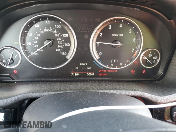 2017 BMW X3 xDrive28i with VIN 5UXWX9C33H0W76713, listed as a Copart auction lot 50805255 with 71,204 mi miles and Salvage Title. Bid and sale history available at DreamBid. Image 9.