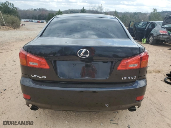 2006 Lexus IS 350 Auto with VIN JTHBE262065010231, listed as a Copart auction lot 50004745 with NaN miles and Salvage Title. Bid and sale history available at carsss.com. Image 6.