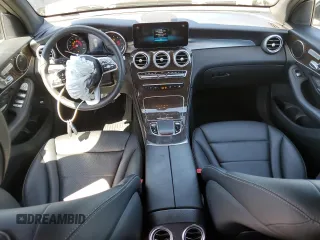 2020 Mercedes-Benz GLC 300 with VIN W1N0G8DB2LF865701, listed as a Copart auction lot 57862225 with 51,074 mi miles and Salvage title. Bid and sale history available at DreamBid. Image 8.