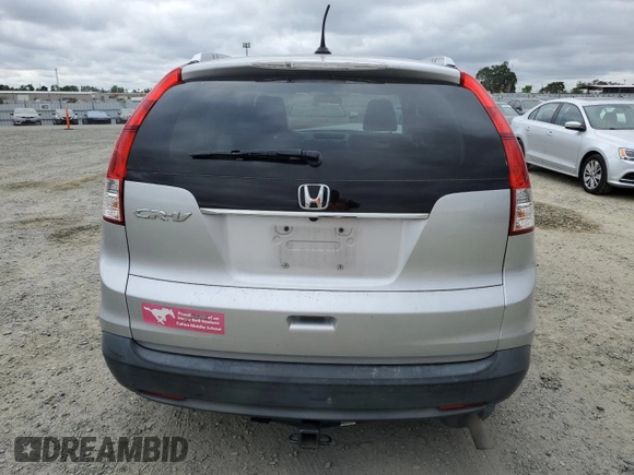 2012 Honda CR-V EX-L with VIN JHLRM3H73CC005116, listed as a Copart auction lot 53491795 with 184,949 mi miles and Clean Title. Bid and sale history available at carsss.com. Image 6.
