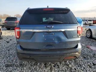 2018 Ford Explorer with VIN 1FM5K8B82JGA73750, listed as a Copart auction lot 52404615 with 167,772 mi miles and Clean title. Bid and sale history available at DreamBid. Image 6.