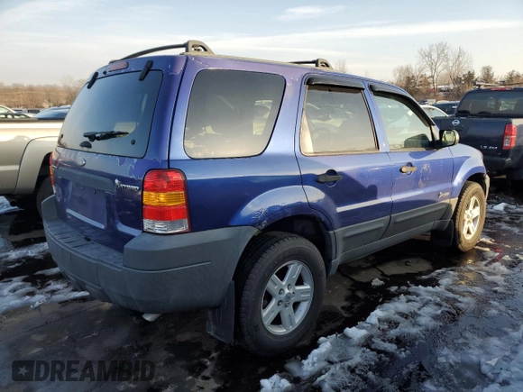 2006 Ford Escape Hybrid with VIN 1FMYU96H76KB11761, listed as a Copart auction lot 43805195 with 48,803 mi miles and Salvage Title. Bid and sale history available at carsss.com. Image 3.