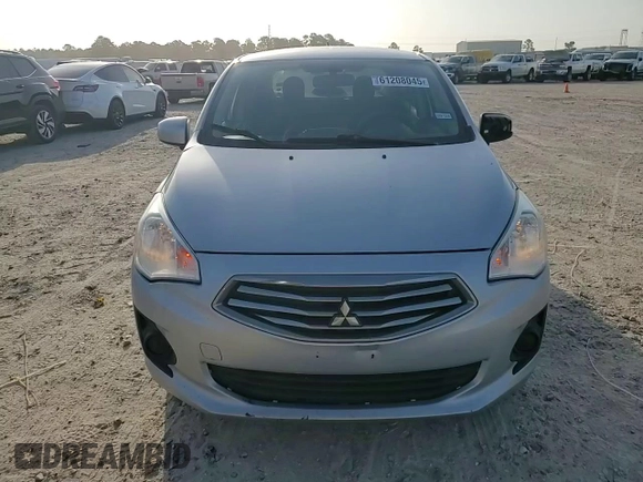 2019 Mitsubishi Mirage ES with VIN ML32F3FJ7KHF01423, listed as a Copart auction lot 61208045 with 120,893 mi miles and Salvage title. Bid and sale history available at DreamBid. Image 13.