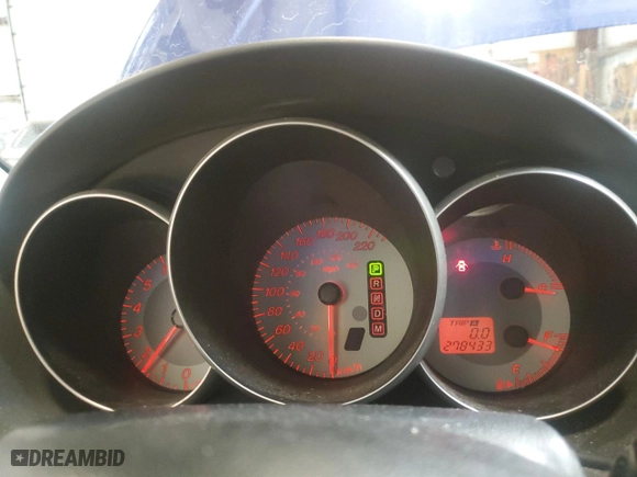 2007 Mazda Mazda3 i Sport with VIN JM1BK32F771716095, listed as a Copart auction lot 45545815 with 278,433 mi miles and Salvage Title. Bid and sale history available at carsss.com. Image 9.