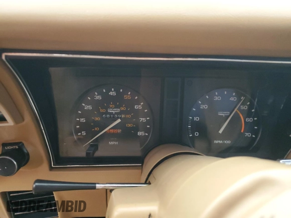 1981 Chevrolet Corvette with VIN 1G1AY8765BS415756, listed as a Copart auction lot 76858154 with 68,139 mi miles and Salvage Title. Bid and sale history available at carsss.com. Image 9.