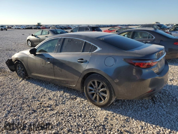2018 Mazda 6 Sport with VIN JM1GL1UM1J1329438, listed as a Copart auction lot 46341585 with 179,970 mi miles and Salvage Title. Bid and sale history available at carsss.com. Image 2.